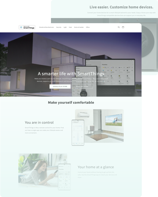 Samsung and SmartThings Germany / Tech Ecom Brand